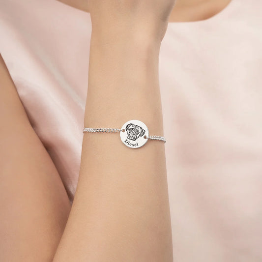 Personalisiertes Haustiergesicht Armband