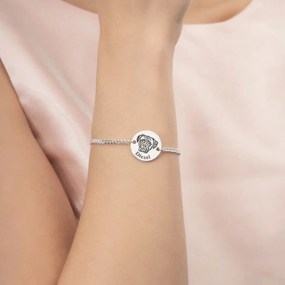 Personalisiertes Haustiergesicht Armband