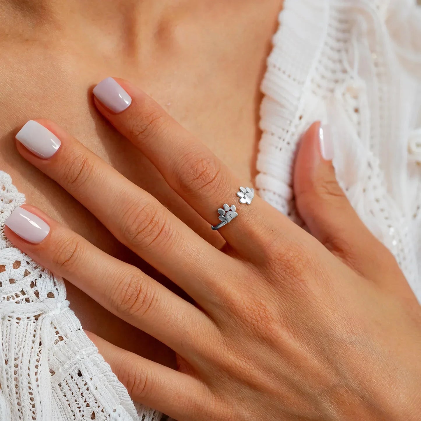 Personalisierter Haustier-Initialenring