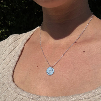 Personalisierte Haustiergesicht Halskette