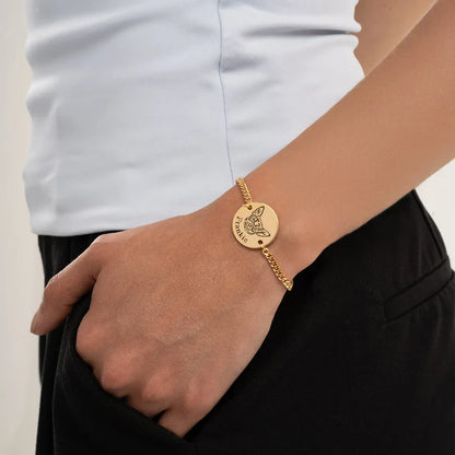 Personalisiertes Haustiergesicht Armband