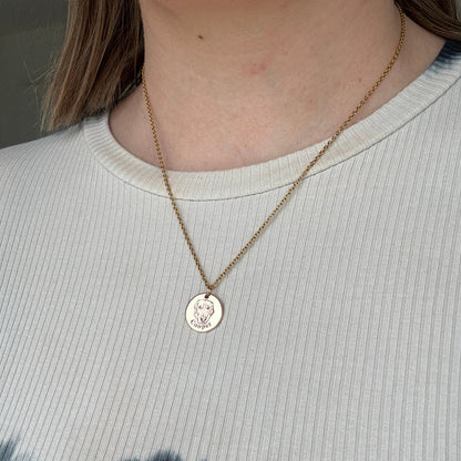 Personalisierte Haustiergesicht Halskette