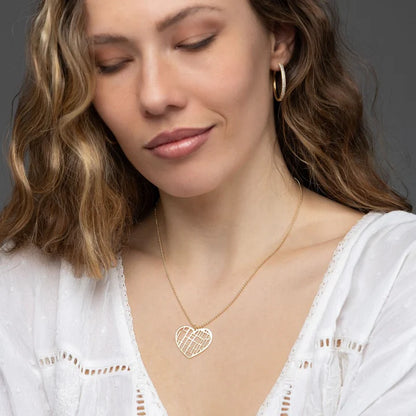 Personalisierte Karten Halskette