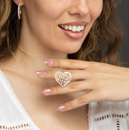 Personalisierte Karten Halskette